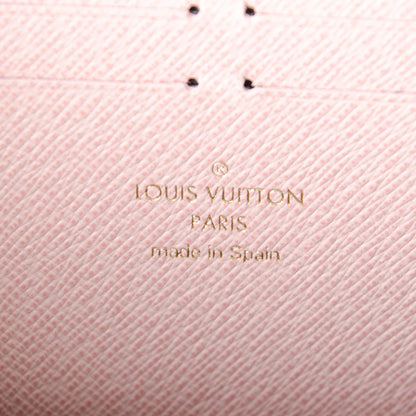 Louis Vuitton Monogram Clemence Wallet Rose Ballerine 6 of 7