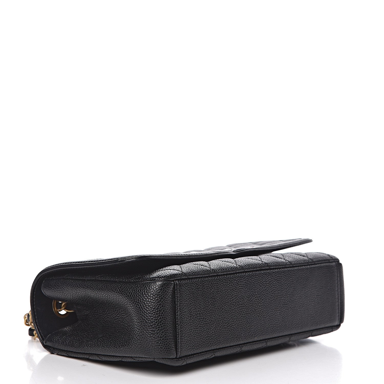 Chanel Caviar Quilted Medium CC Filigree Flap Black 4 of 13