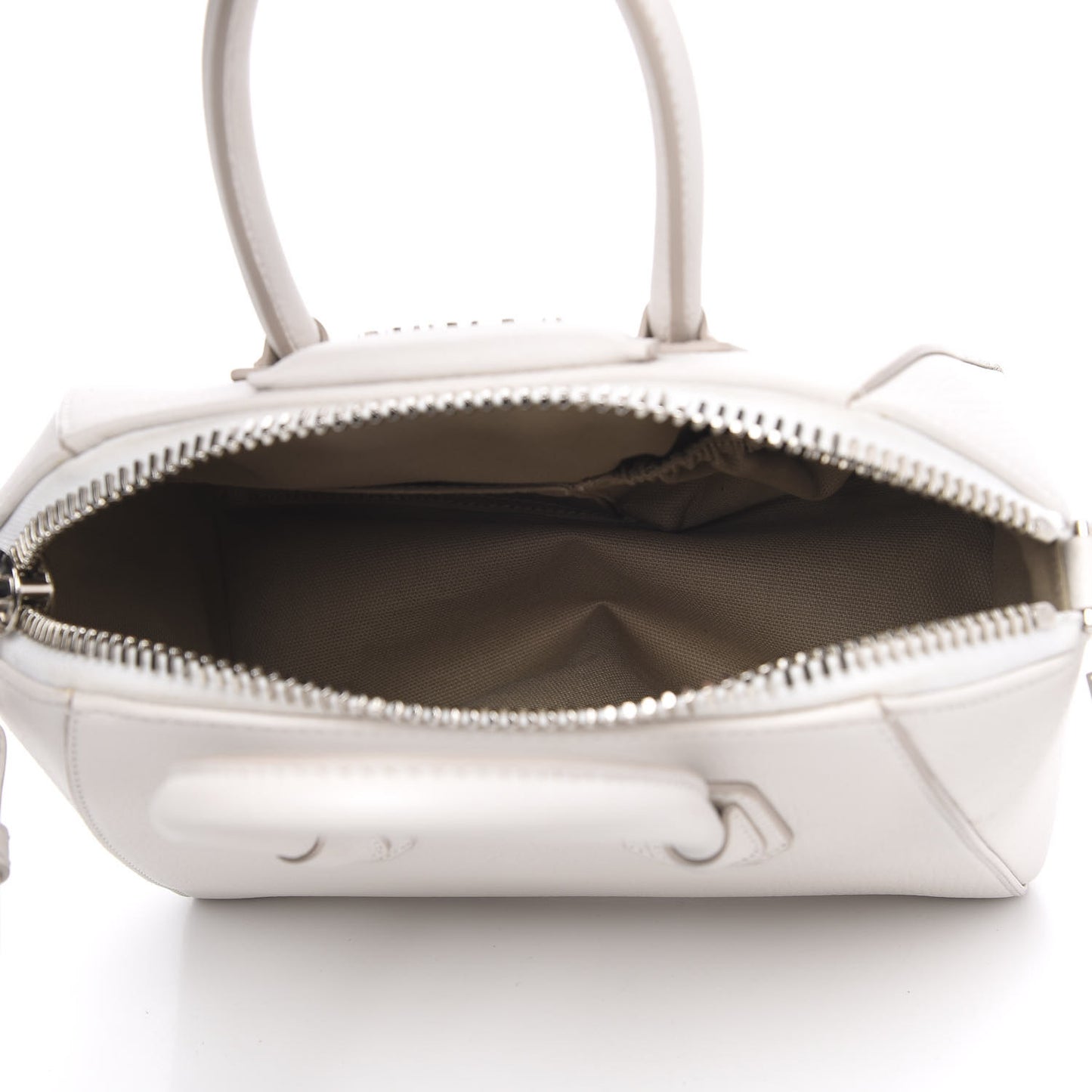 Sugar Goatskin Mini Antigona White