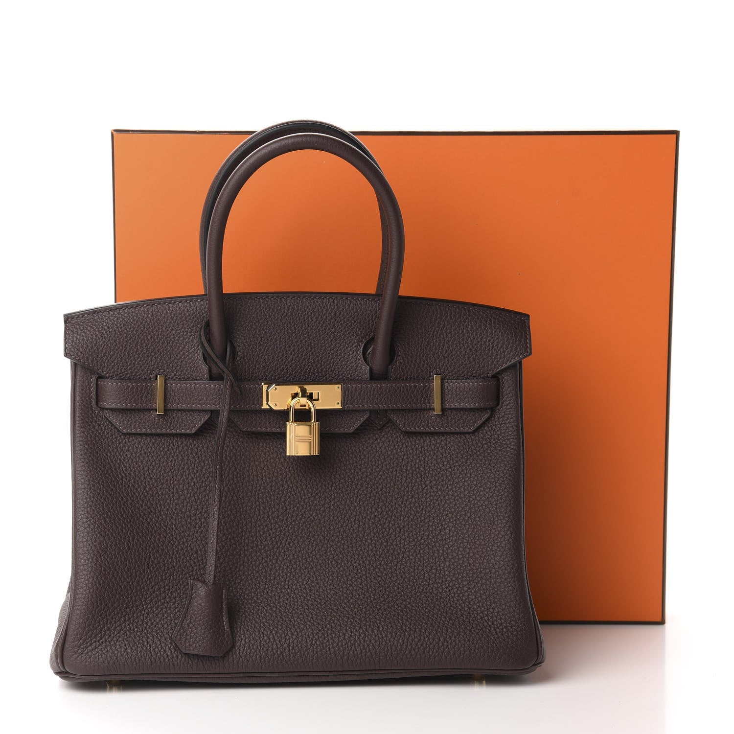 Hermes Togo Birkin 30 Chocolate 11 of 11