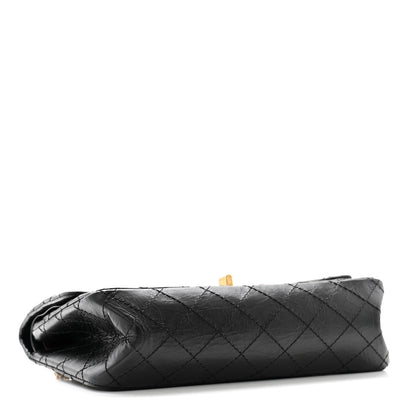 Chanel Aged Calfskin Lucky Charms 2.55 Reissue 225 Flap Black 4 of 12