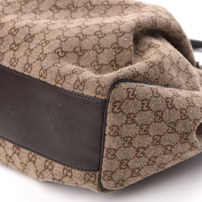 Gucci Monogram Large Sukey Tote Dark Brown 11 of 13