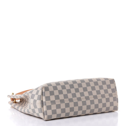 Louis Vuitton Damier Azur Graceful PM Rose Ballerine 3 of 5