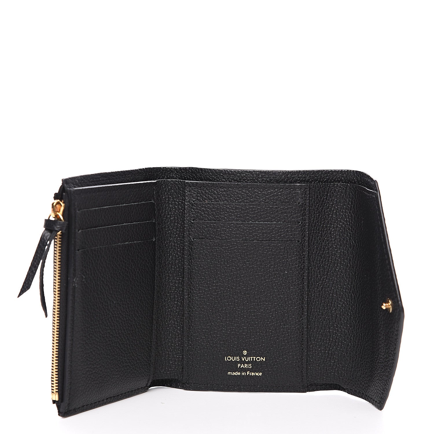 Louis Vuitton Empreinte Victorine Wallet Black 4 of 7