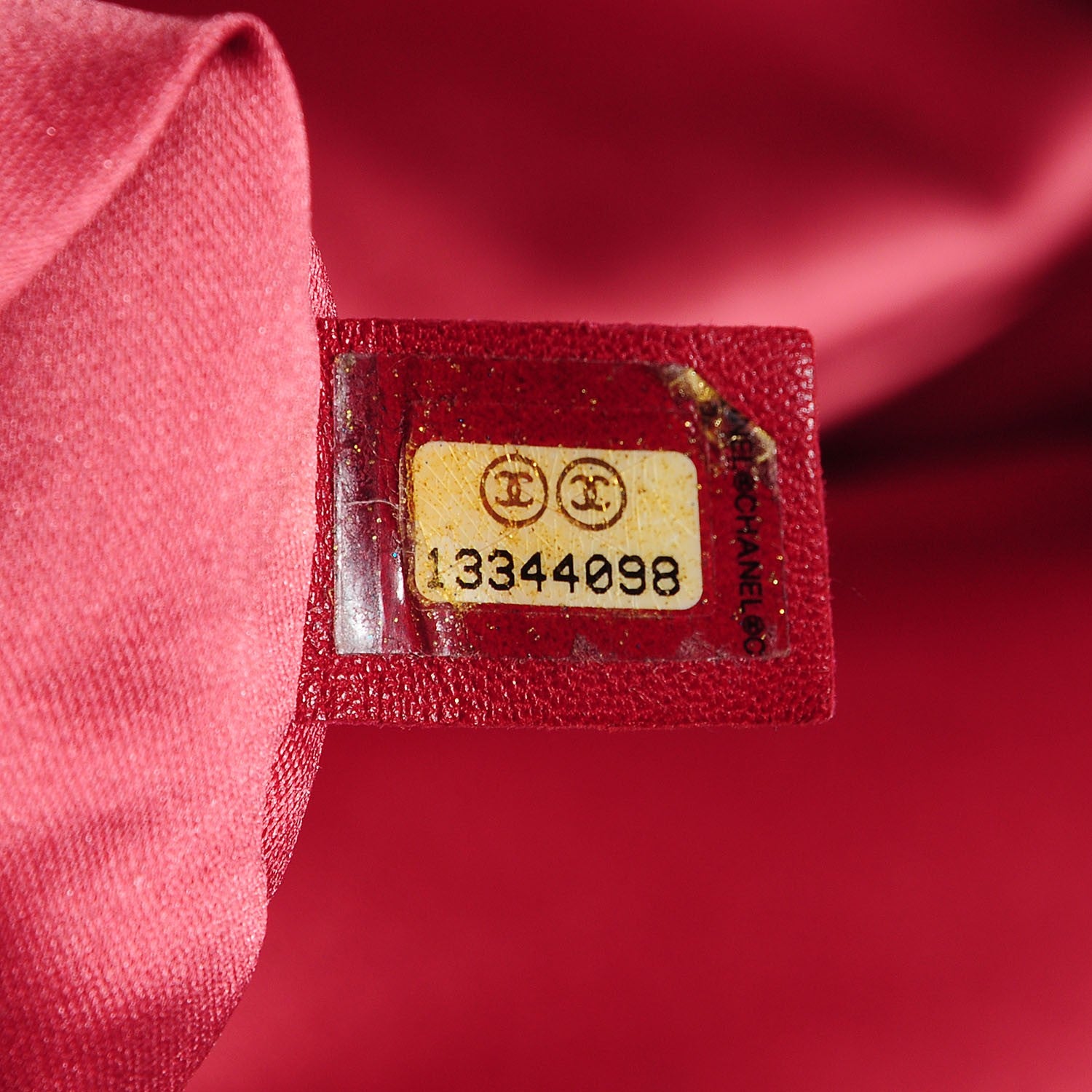 Chanel Glazed Calfskin Small On The Road Tote Red 7 of 7