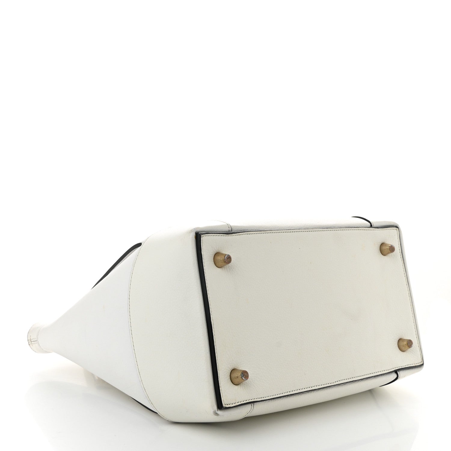 Christian Louboutin Calfskin Small Eloise Tote White 4 of 17
