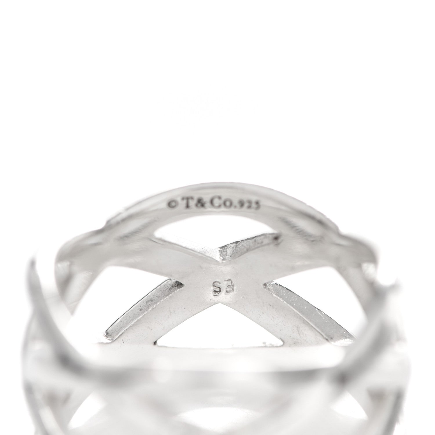 Tiffany Sterling Silver Celtic Knot Ring 54 6.75 5 of 5