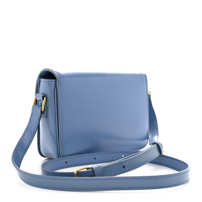 Celine Shiny Calfskin Teen Triomphe Azure 3 of 10