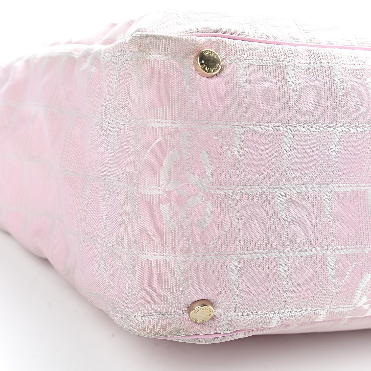 Chanel Nylon Travel Large Tote Pink 11 of 15