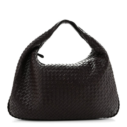 Bottega Veneta Nappa Intrecciato Large Veneta Hobo Ebano 1 of 12