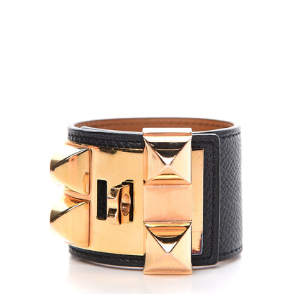 Hermes Epsom Collier de Chien CDC Bracelet XS Black 2 of 7