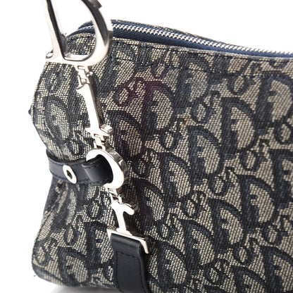 Christian Dior Denim Monogram Charms Shoulder Bag Blue 10 of 11