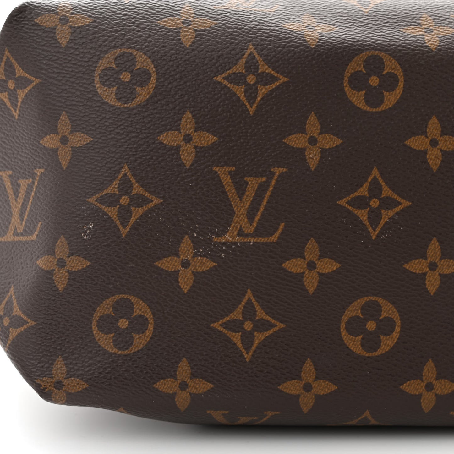 Monogram Flower Zipped Tote MM Black