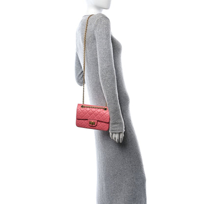 Chanel Aged Calfskin Quilted 2.55 Reissue Mini Flap Pink 3 of 11