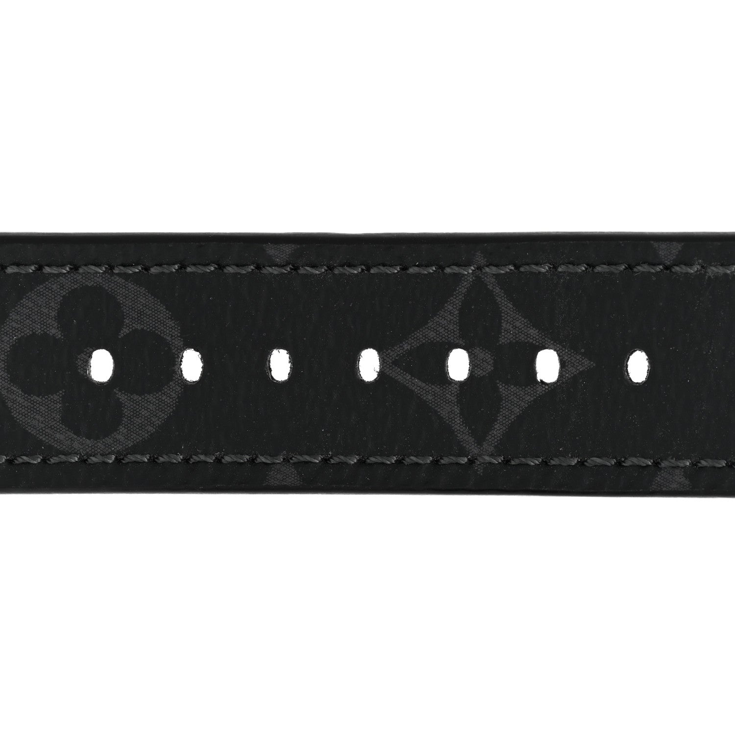 Louis Vuitton Monogram Eclipse Tambour 10mm Watch Strap 3 of 7