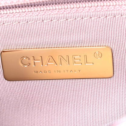 Chanel Lambskin Quilted Medium Chanel 19 Flap Light Pink 5 of 10