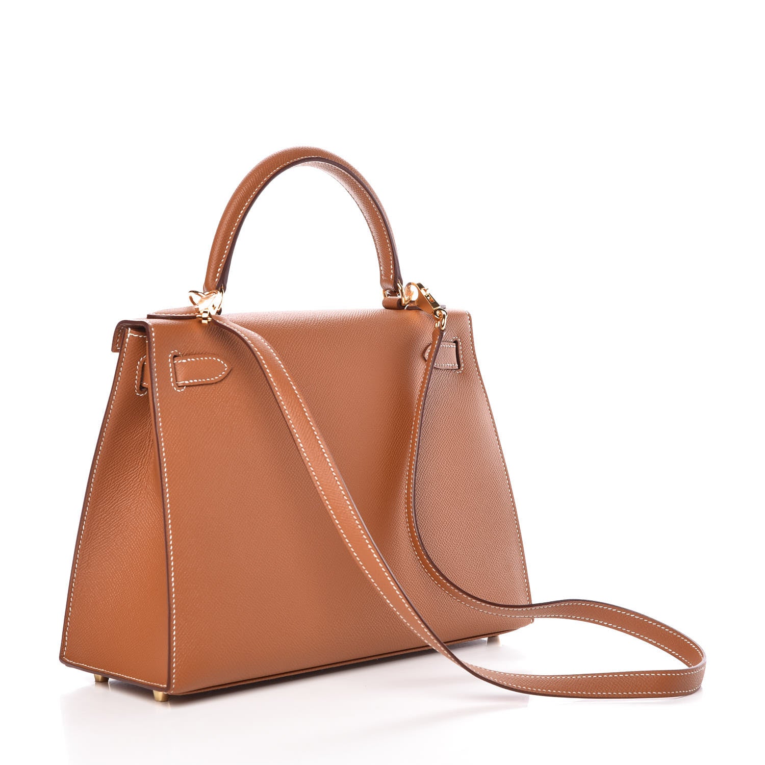 Hermes Epsom Kelly Sellier 28 Gold 3 of 35