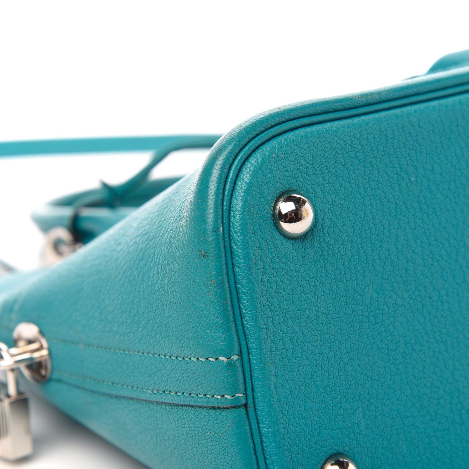 Hermes Chevre Mysore Bolide 31 Turquoise 8 of 19