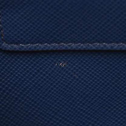 Prada Saffiano Cuir Convertible Top Handle Tote Bleuette 12 of 13