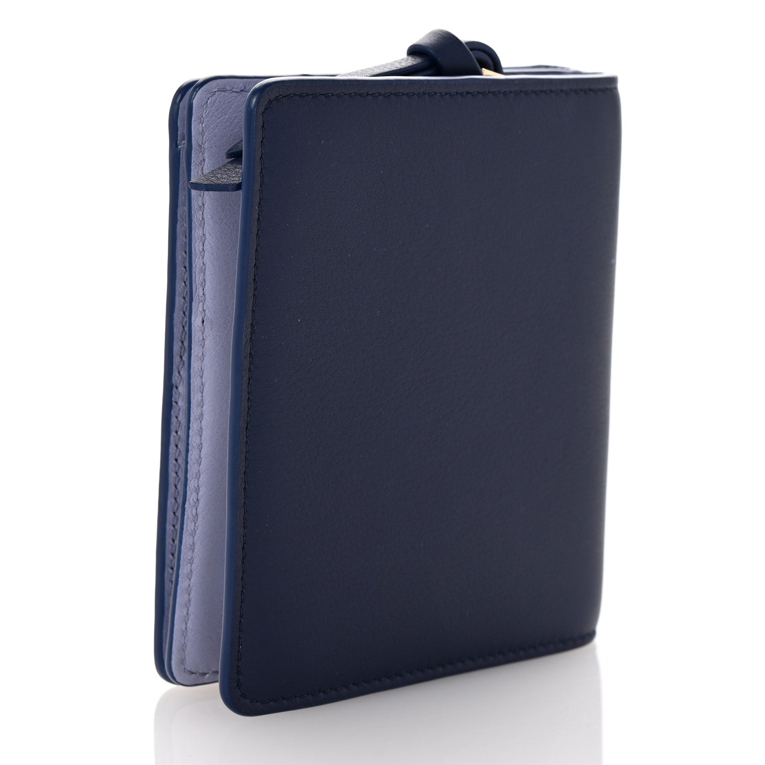 Loewe X HOWL'S MOVING CASTLE Classic Calfskin Magical Sky Compact Zip Wallet Marine 3 of 9