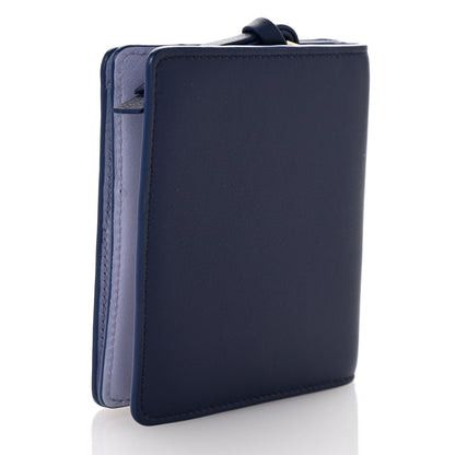Loewe X HOWL'S MOVING CASTLE Classic Calfskin Magical Sky Compact Zip Wallet Marine 3 of 9
