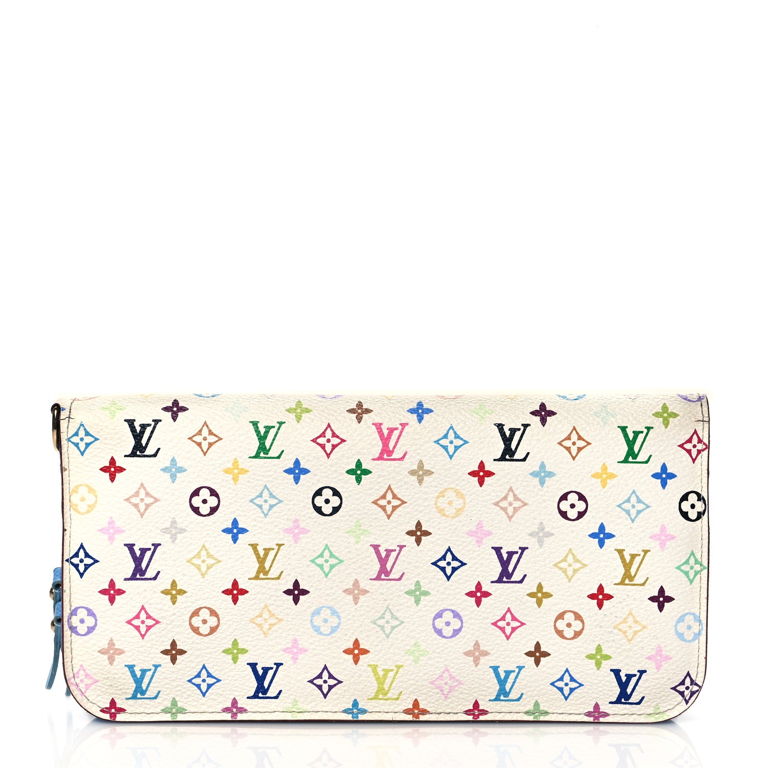 Louis Vuitton Monogram Multicolor Insolite Wallet White Raisin 1 of 8
