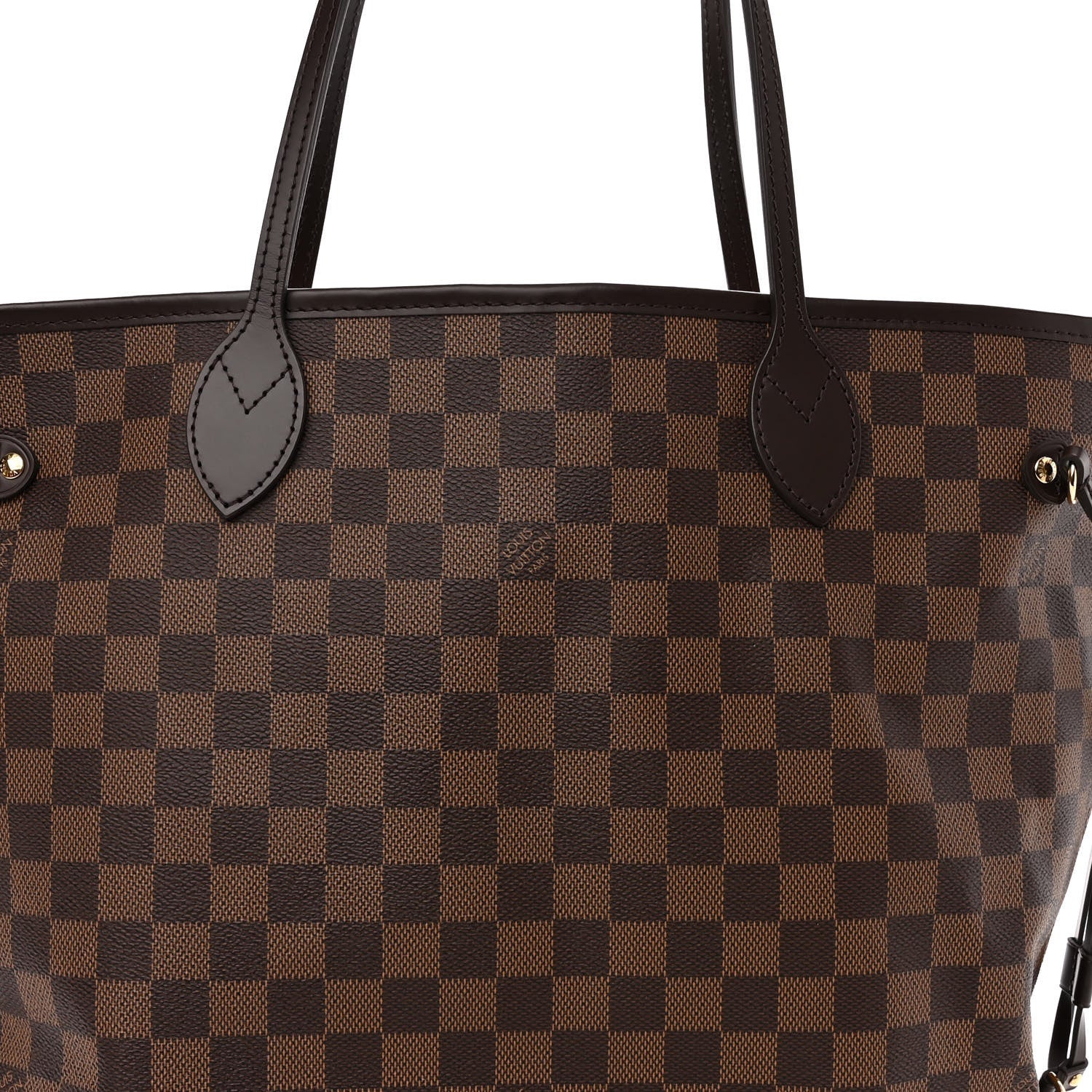 Louis Vuitton Damier Ebene Neo Neverfull MM Rose Ballerine 8 of 10
