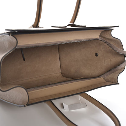 Celine Drummed Calfskin Mini Luggage Dune 5 of 6