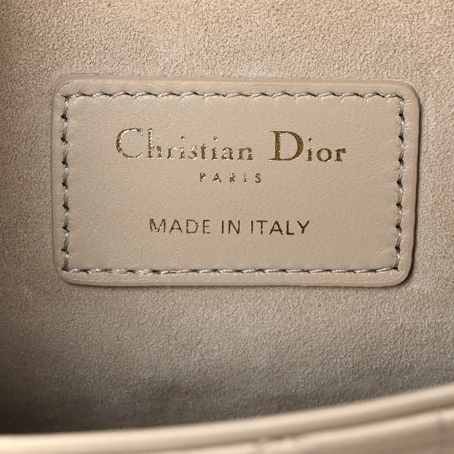 Christian Dior Lambskin Cannage Medium Lady D-Joy Sable 6 of 10
