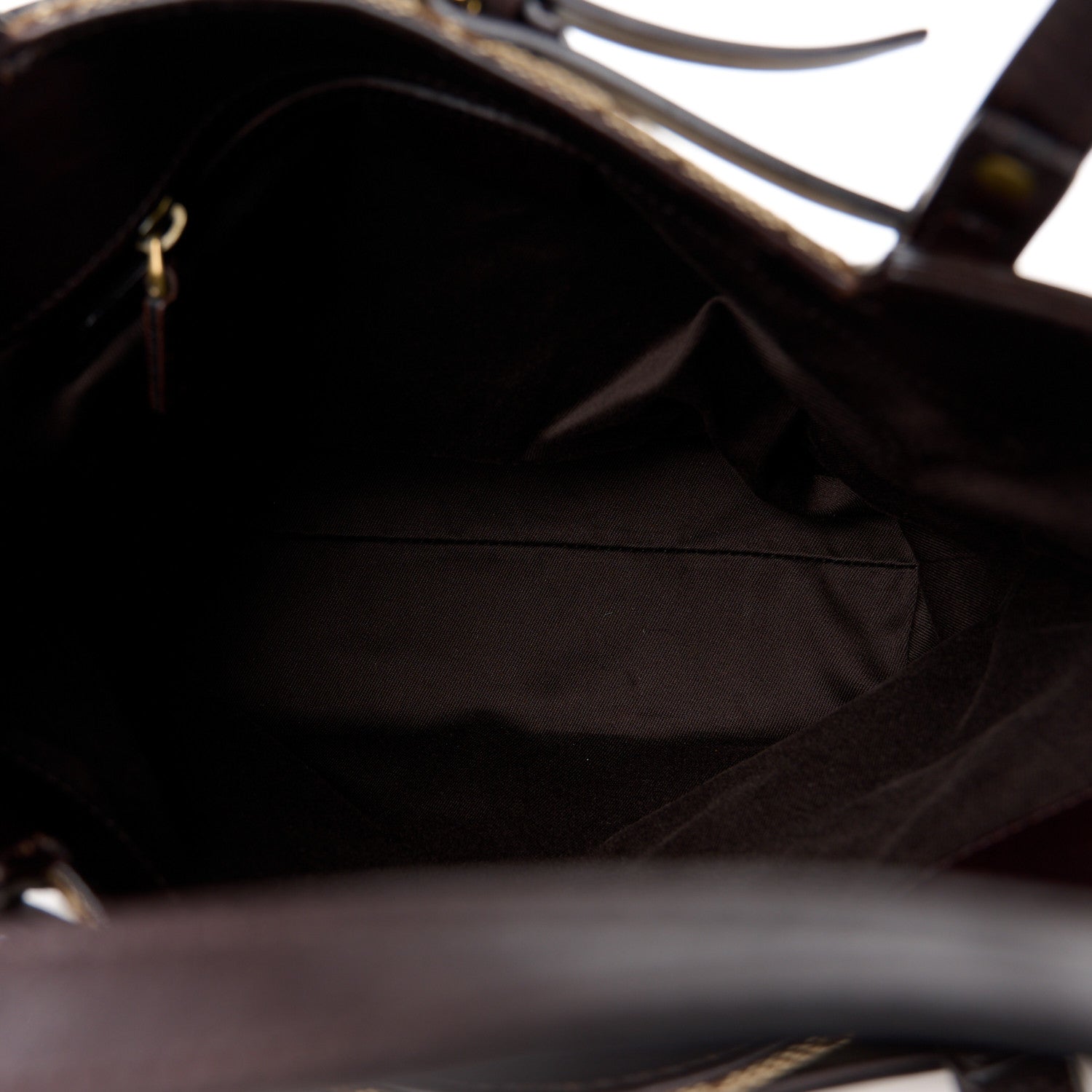Gucci Monogram Small Bucket Tote Dark Brown 5 of 10