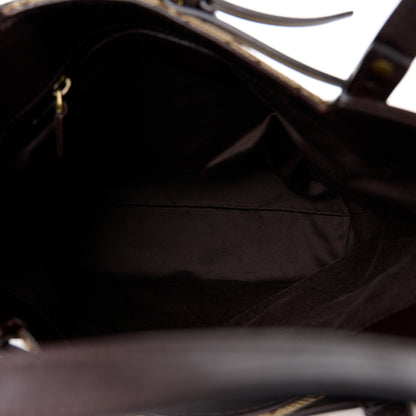 Gucci Monogram Small Bucket Tote Dark Brown 5 of 10