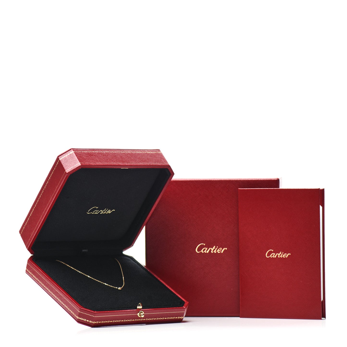 18K Yellow Gold Diamond XS D'Amour Pendant Necklace