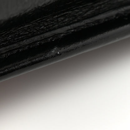 Saint Laurent Crinkled Calfskin Matelasse Monogram Baby Niki Chain Satchel Black 11 of 11