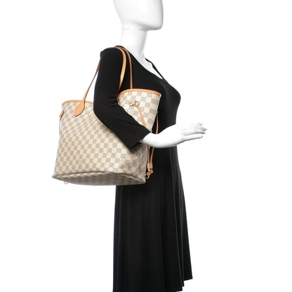 Louis Vuitton Damier Azur Neo Neverfull MM 2 of 12