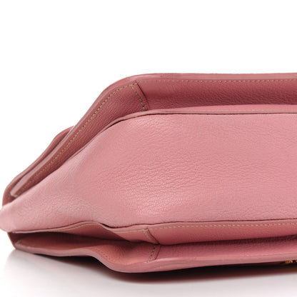 Miu Miu Goatskin Madras Shopping Tote Rosa 15 of 16