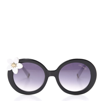 Louis Vuitton Oversized Sunglasses Z0270E Black 2 of 7