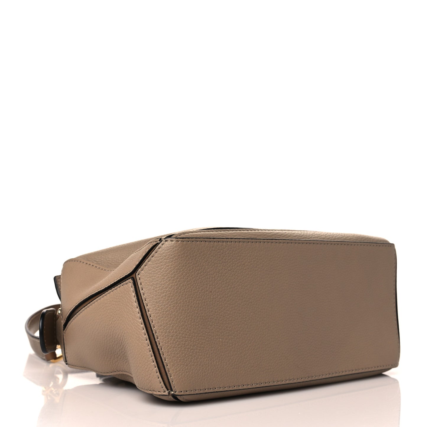 Grained Calfskin Small Puzzle Bag Sand Mink