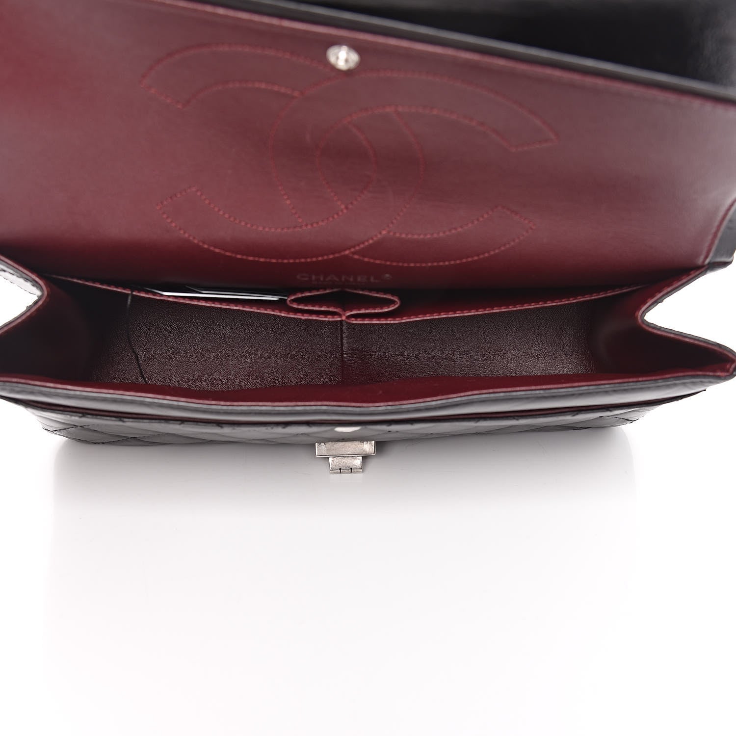 Chanel Aged Calfskin Quilted 2.55 Reissue 227 Flap Black 6 of 11