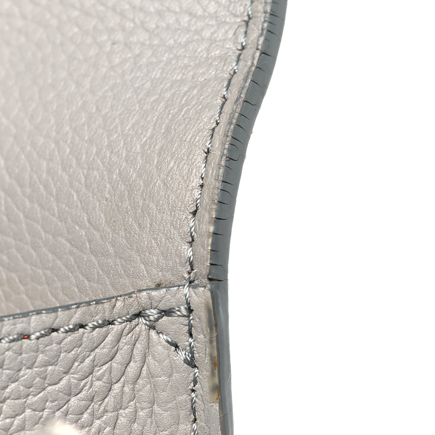MCM Grained Calfskin Patricia Park Avenue Crossbody Bag Arch Grey 11 of 15