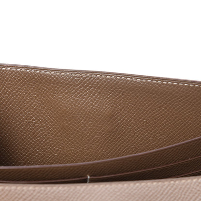 Hermes Epsom Kelly Longue Wallet Etoupe 8 of 15
