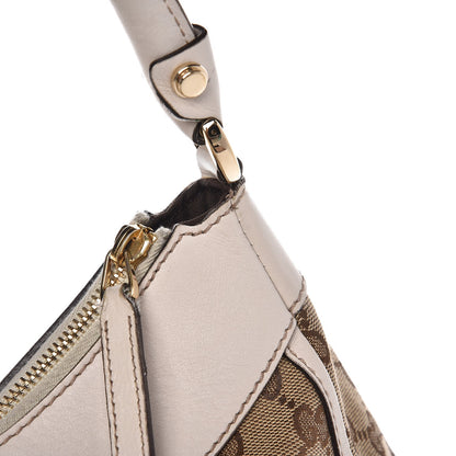 Gucci Monogram Large D Gold Hobo Off White 11 of 12