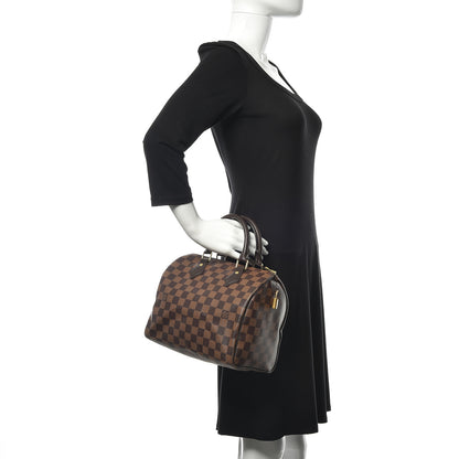 Louis Vuitton Damier Ebene Speedy 25 2 of 12