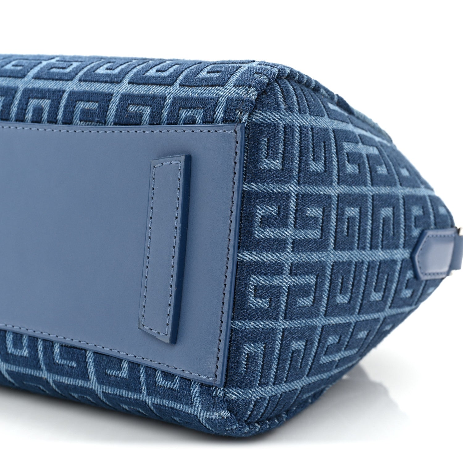 Givenchy Denim Calfskin 4G Mini Antigona Blue 10 of 11