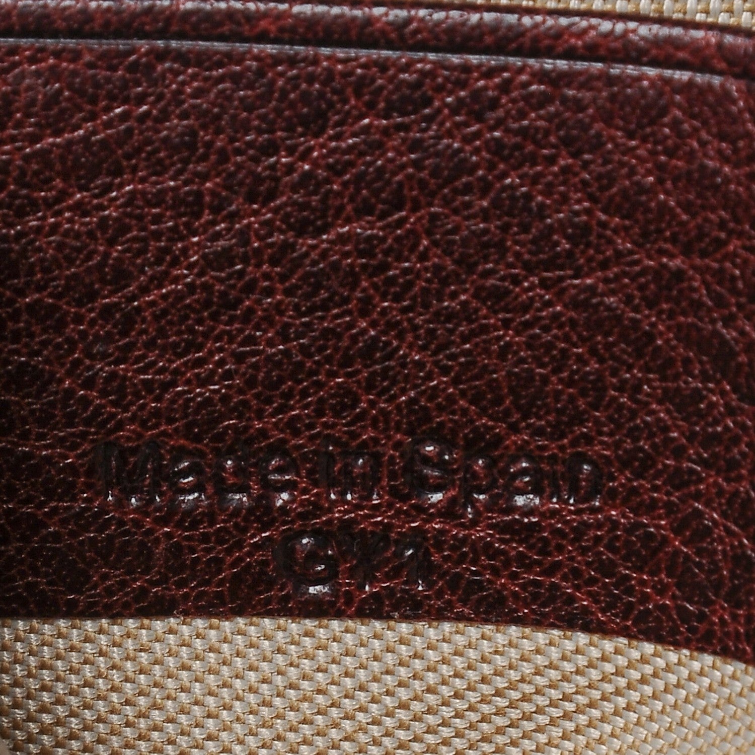 Mulberry Grainy Leather Bayswater Wallet Oxblood 7 of 7