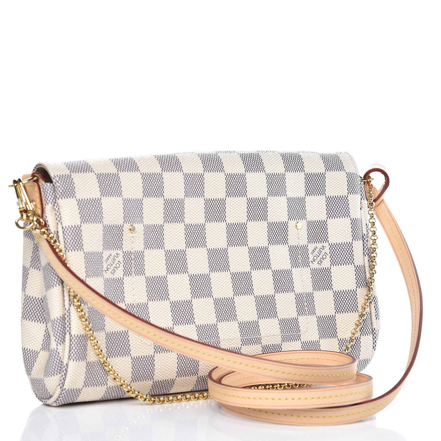 Louis Vuitton Damier Azur Favorite MM 3 of 8