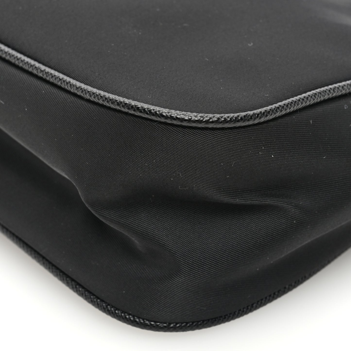 Tessuto Nylon Saffiano Mini Re-Edition 2005 Bag Black