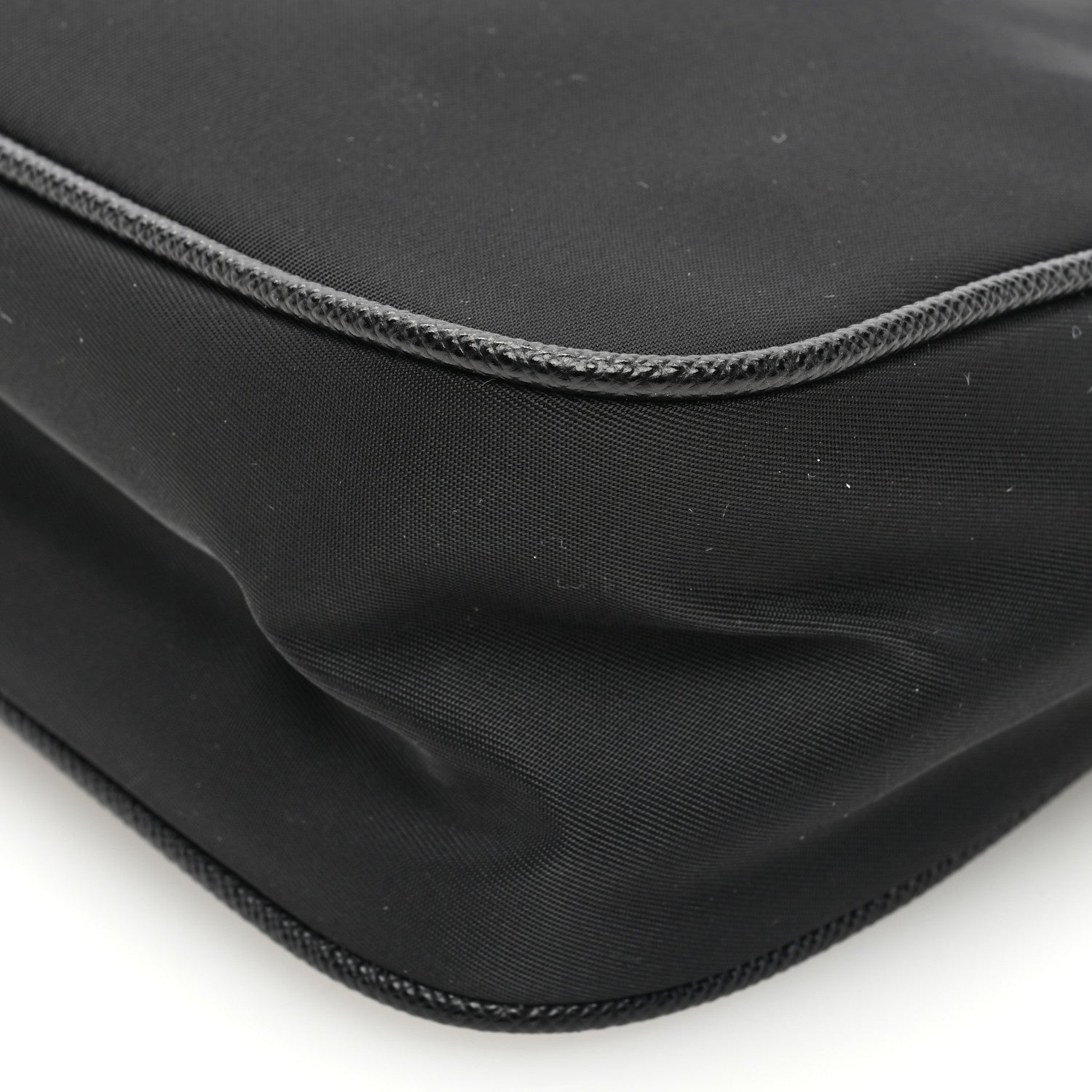 Prada Tessuto Nylon Saffiano Mini Re-Edition 2005 Bag Black 9 of 9