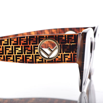 Fendi Acetate F is Fendi FF Cat Eye Sunglasses FF 0360/G/S Havana 7 of 8