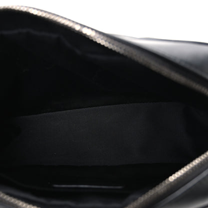 Saint Laurent Calfskin Matelasse Monogram Lou Camera Bag Black 5 of 10