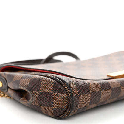 Louis Vuitton Damier Ebene Favorite MM 8 of 9